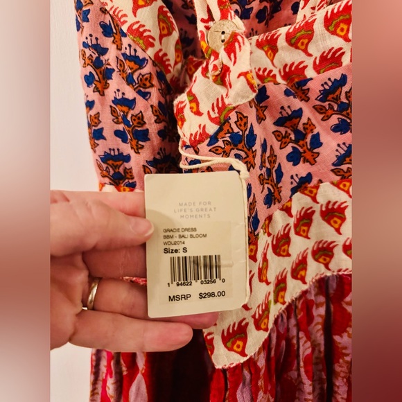 Faherty Women's Gracie Maxi Dress in Bali Bloom - Picture 12 of 16